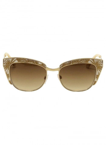 Women's Cat-Eye Frame Sunglasses - Lens Size: 54 mm