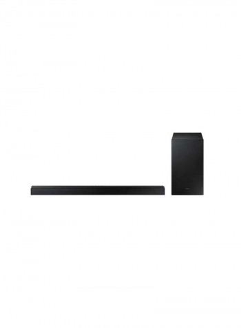 2.1ch Soundbar System With Wireless Subwoofer HW-A550/ZN Black