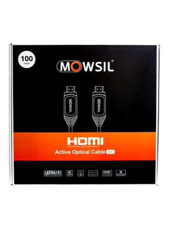 AOC 4K HDMI Cable 100meter Black