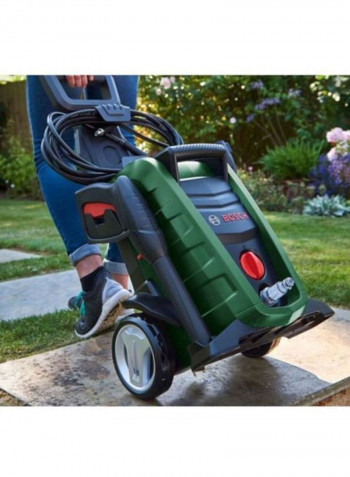 Aquatak High Pressure Washer 135 Bars Green/Black 36.5x36x44cm