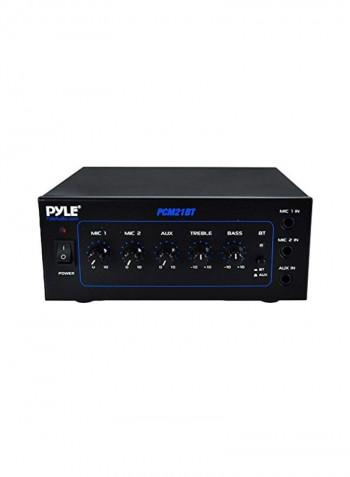 Mini Wireless Bluetooth Power Amplifier PCM21BT Black