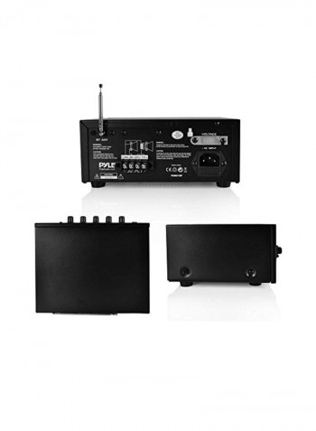 Mini Wireless Bluetooth Power Amplifier PCM21BT Black