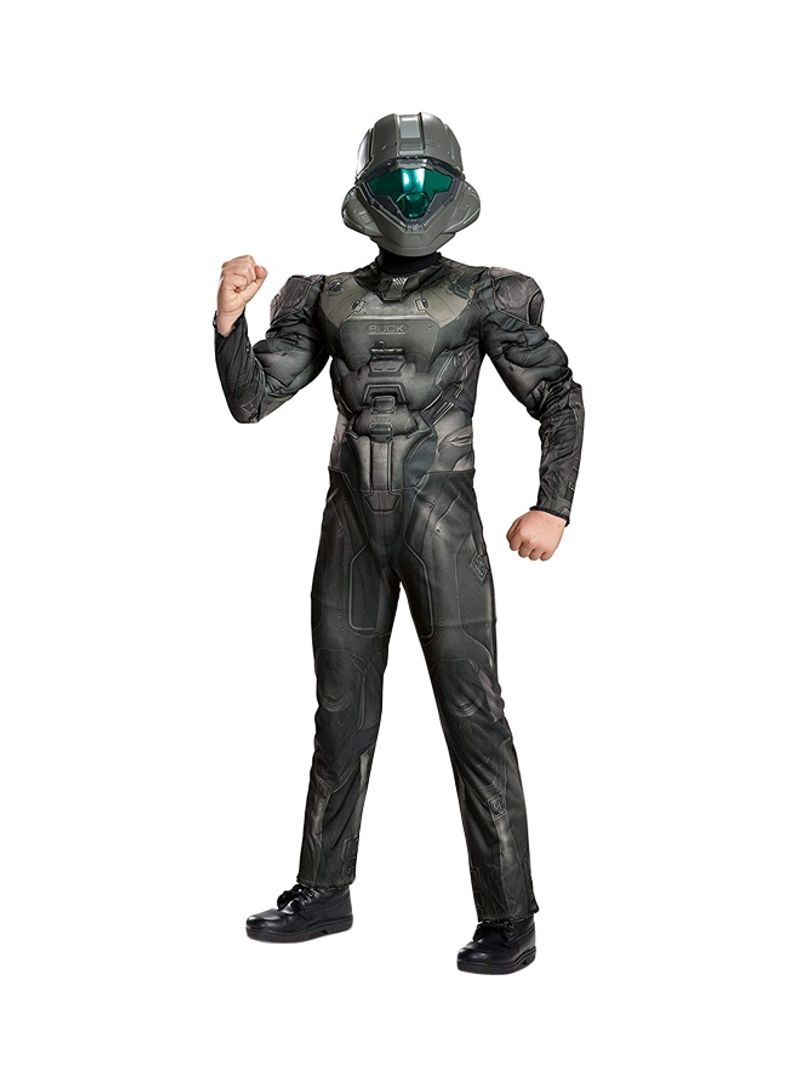 Halo Spartan Buck Classic Muscle Costume S/4-6