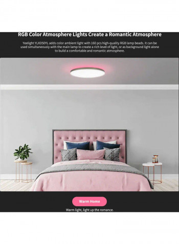 LED Ceiling LIght white 52X16X52cm