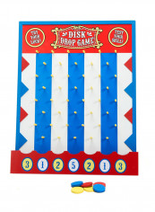 Wooden Disk Drop Game