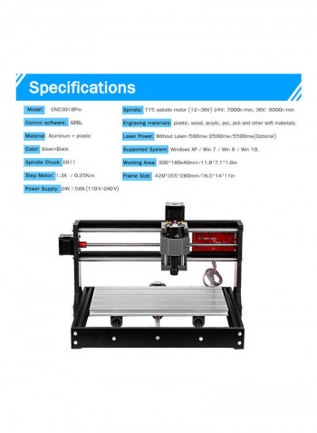 Pro GRBL Control Mini Machine Multicolor 44cm