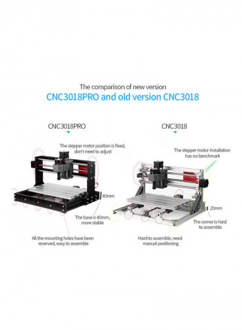 Pro GRBL Control Mini Machine Multicolor 44cm