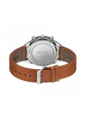 Men's Santiago Water Resistance Leather Analog Watch 1513860