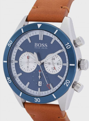 Men's Santiago Water Resistance Leather Analog Watch 1513860