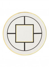 Metrochic Cakeplate White/Gold/Brown 33centimeter reviews Metrochic Cakeplate White/Gold/Brown 33centimeter
