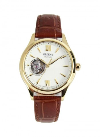 Women's Dial Leather Analog Watch Ow-Raag0024