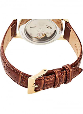 Women's Dial Leather Analog Watch Ow-Raag0024
