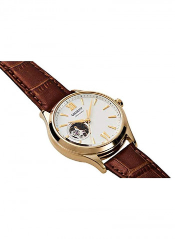 Women's Dial Leather Analog Watch Ow-Raag0024