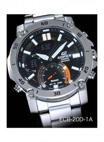 Men's Edifice Stainless Steel Watch Ecb-20D-1Adf