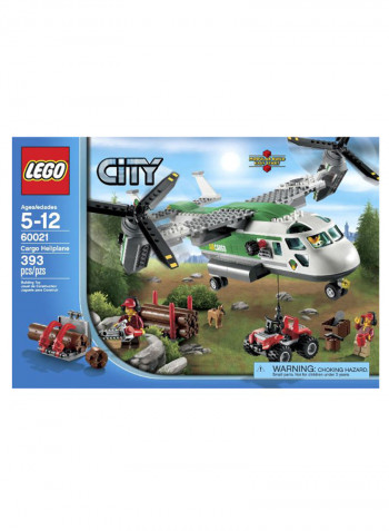 393-Piece City Cargo Heliplane Building Set 60021
