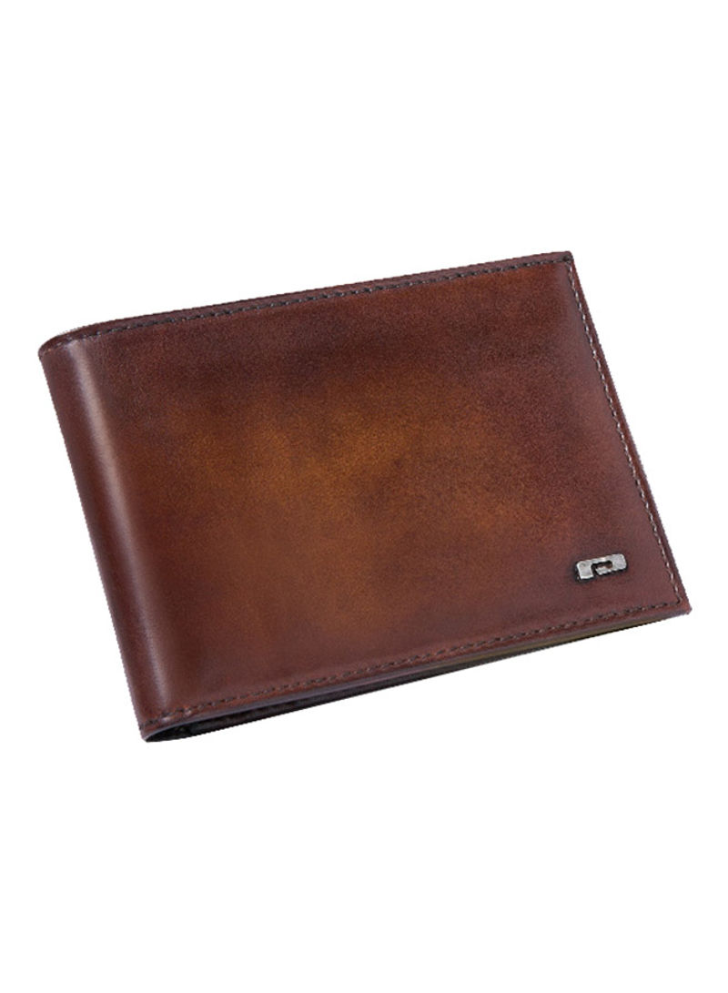 Anticato Timber Bi-Fold Wallet Brown