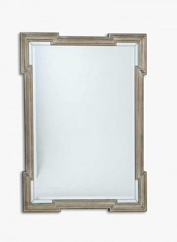 Elliot Mirror Silver/Brown 61x81cm