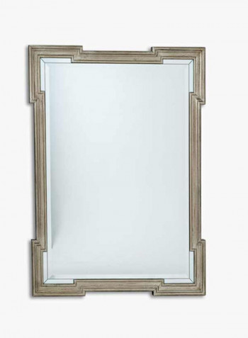 Elliot Mirror Silver/Brown 61x81cm