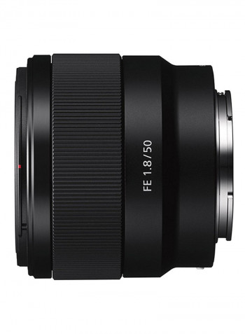 FE 50 mm f/1.8 Mirrorless Camera Lens Black