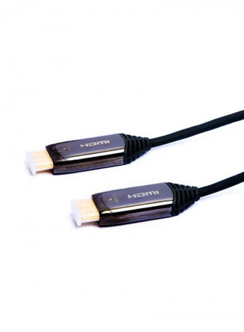 AOC Fibre HDMI to HDMI 2.0V 4K Cable 100meter Black