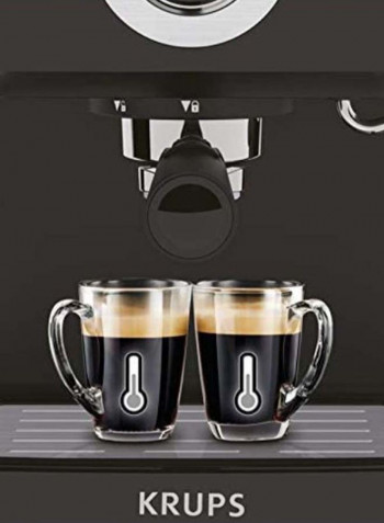 Espresso And Cappuccino Coffee Maker 1.5 l 16007867 Black