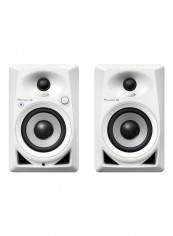 Bluetooth Active 4" Desktop Monitor Speakers DM-40BT 745554 White/Black