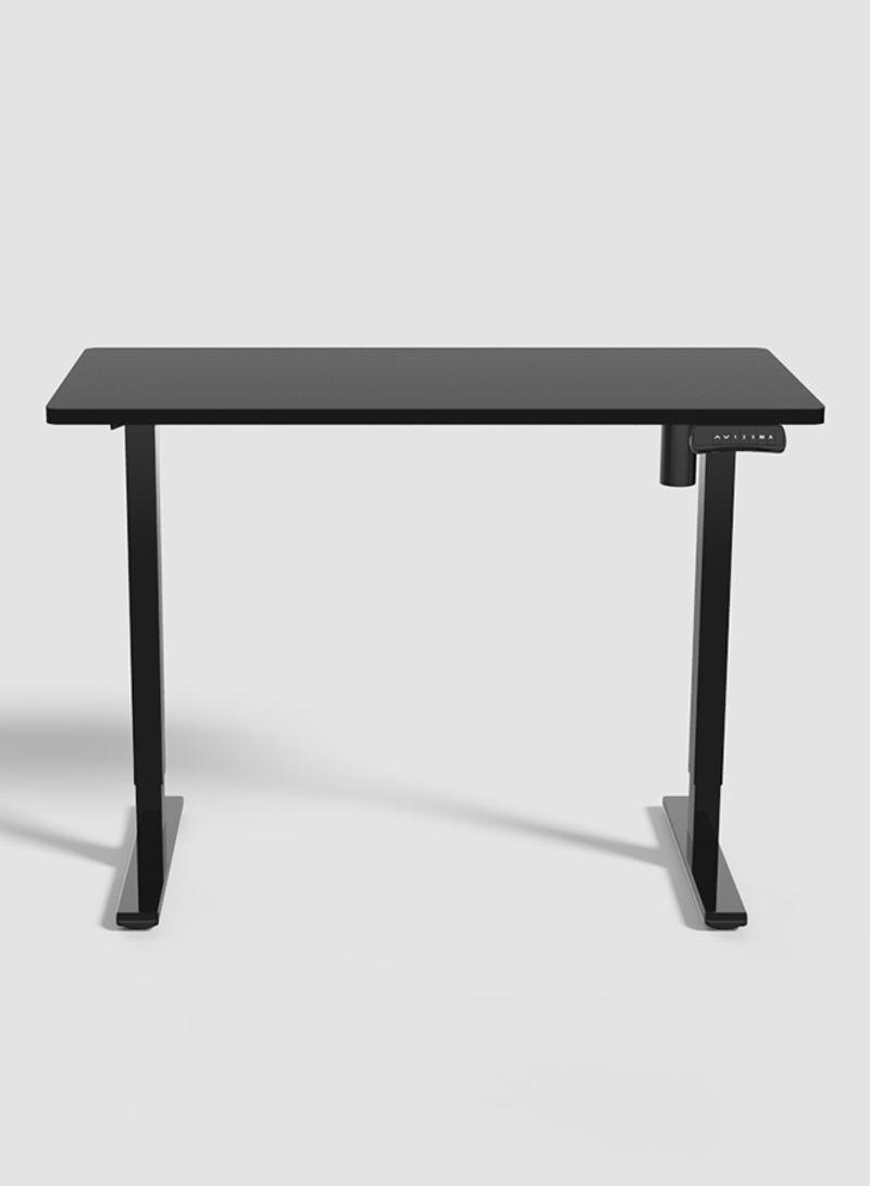 Standing Desk I Electric Height Adjustable Desk with single motor Black