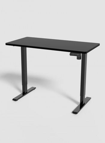 Standing Desk I Electric Height Adjustable Desk with single motor Black