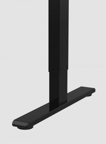 Standing Desk I Electric Height Adjustable Desk with single motor Black