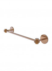 Satellite Orbit One Collection Dotted Accents Towel Bar Brushed Bronze 36inch