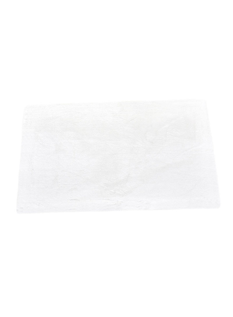 European Solid Color Wear-Resistant Doormat White 50x60centimeter