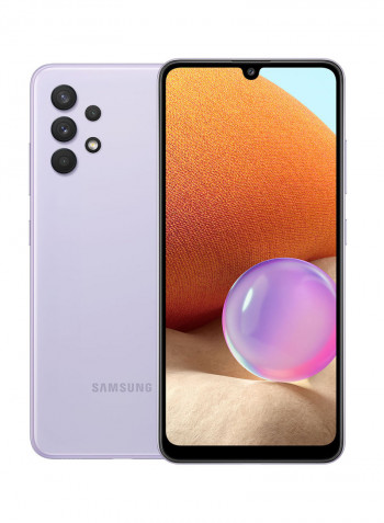 Samsung Galaxy A32 Dual SIM Awesome Violet 6GB RAM 128GB 4G LTE - Middle East Version