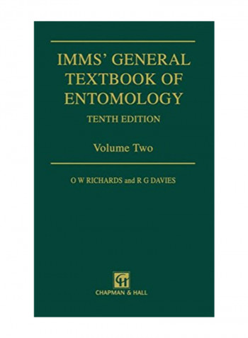 IMMS' General Textbook Of Entomology: Volume Two Paperback