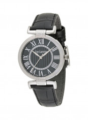 Women's Black Mother Of Pearl Dial Leather Band Watch - SL2008-01