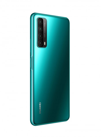 Y7A Dual SIM Crush Green 4GB RAM 128GB 4G LTE With Huawei AM61 Headphones Lite