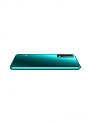 Y7A Dual SIM Crush Green 4GB RAM 128GB 4G LTE With Huawei AM61 Headphones Lite