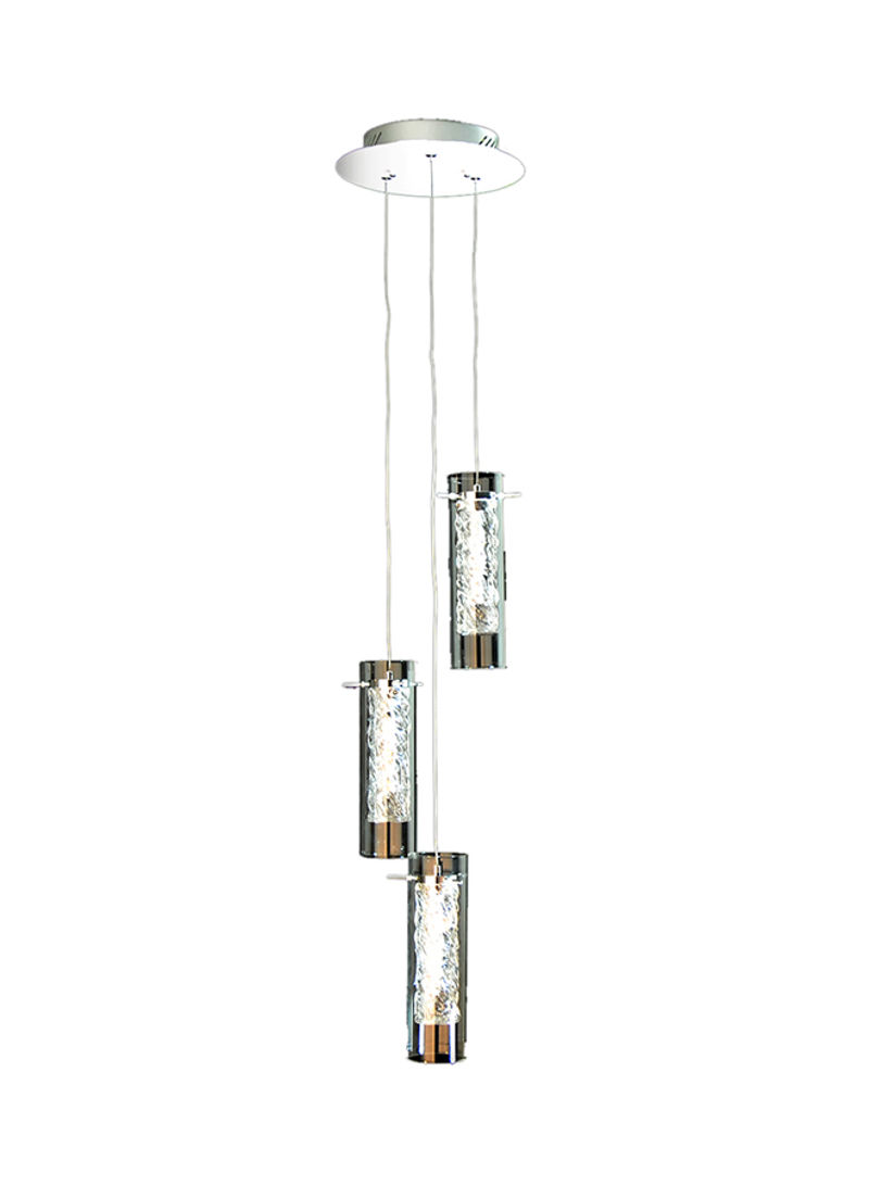 Indoor Hanging LED Light Chrome 42 X 29 X 28centimeter