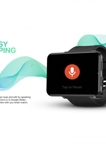 2.86'' MAX TFT IPS Waterproof Smartwatch Black