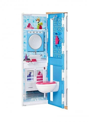 Doll House With Furniture And Accessories