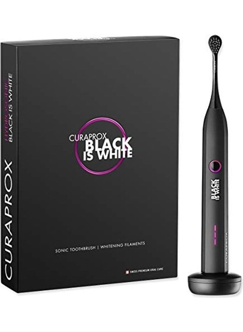 Electric Toothbrush With Heads Set Black