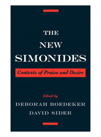 The New Simonides Hardcover 1st Edition