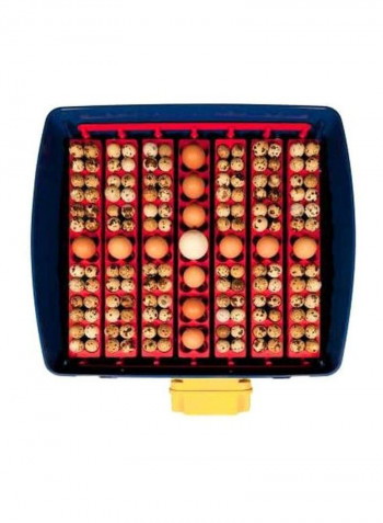 24 Eggs Intelligent Automatic Egg Incubator 100 وات BAIR24 أزرق/أبيض/أصفر