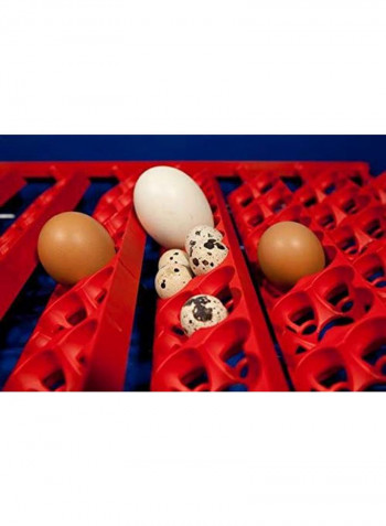 24 Eggs Intelligent Automatic Egg Incubator 100 وات BAIR24 أزرق/أبيض/أصفر