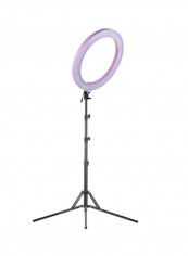 Digital Ring Video Light 19inch Black/White/Pink