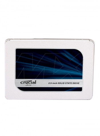 بطاقة SSD داخلية 2.5 بوصة MX500 ساتا ثلاثية الأبعاد بشرائح NAND - طراز CT2000MX500SSD1 2تيرابايت أسود
