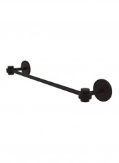 Satellite Orbit One Collection Wall Mounted Towel Bar Black 30x32.5x3inch