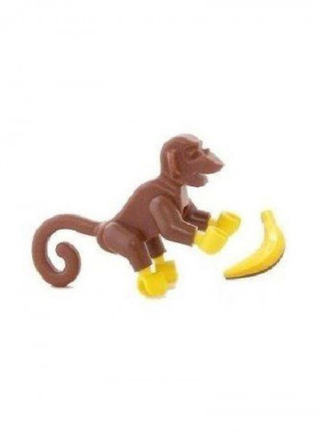 Monkey With Banana Minifigure