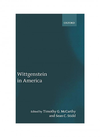 Wittgenstein in America Hardcover