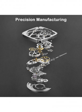 Automatic Mechanical Analog Watch Black