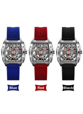 Automatic Mechanical Analog Watch Black